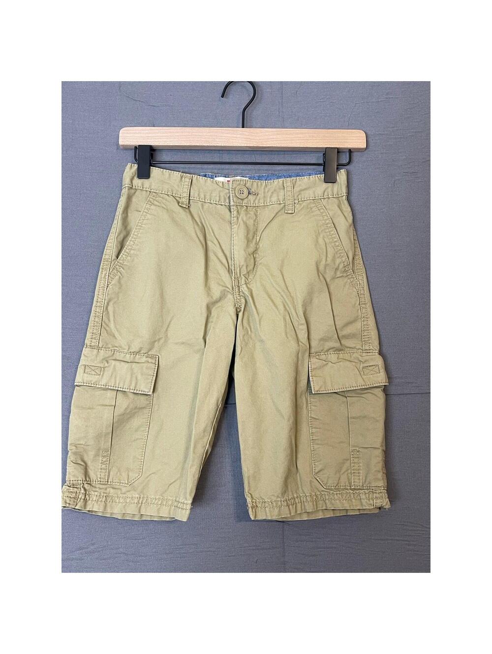 Levis Tan Khaki Cargo Shorts Boys 10